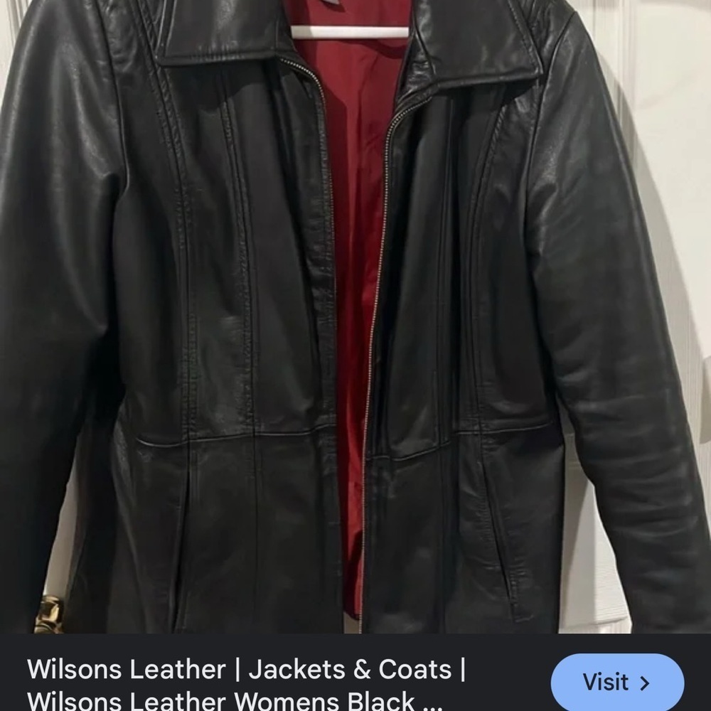 Wilsons Leather Women's Classic Black Jacket